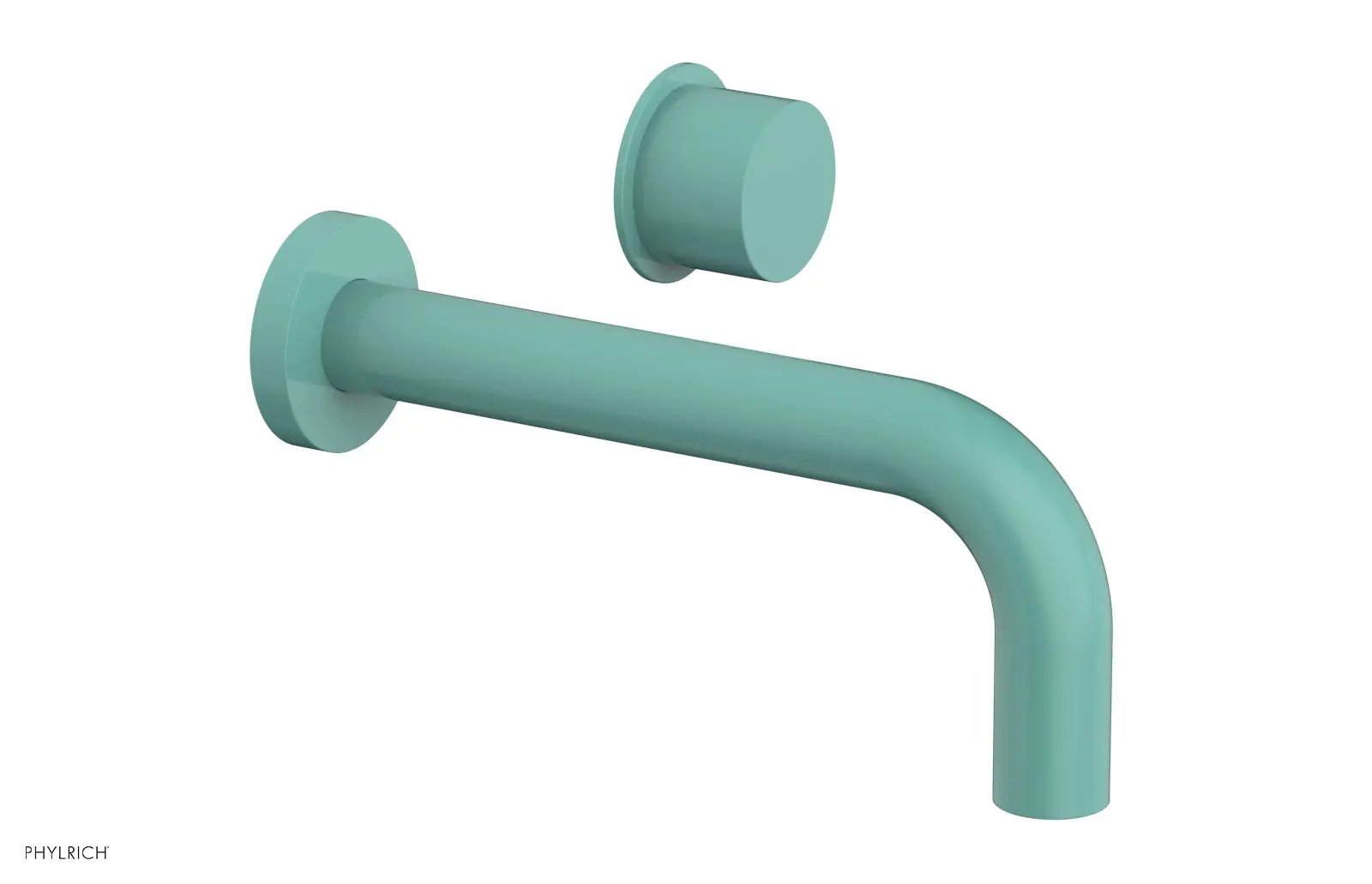Phylrich Basic II Single Handle Wall Lavatory Set - Smooth Handle by Phylrich