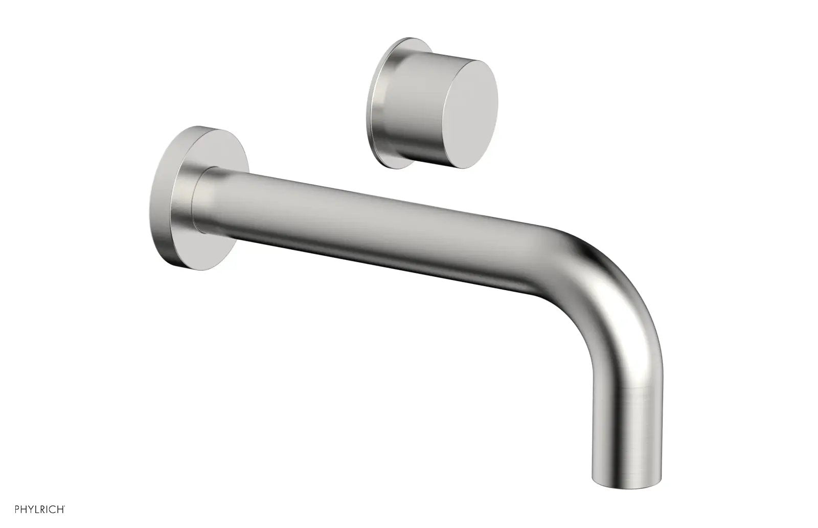 Phylrich Basic II Single Handle Wall Lavatory Set - Smooth Handle by Phylrich