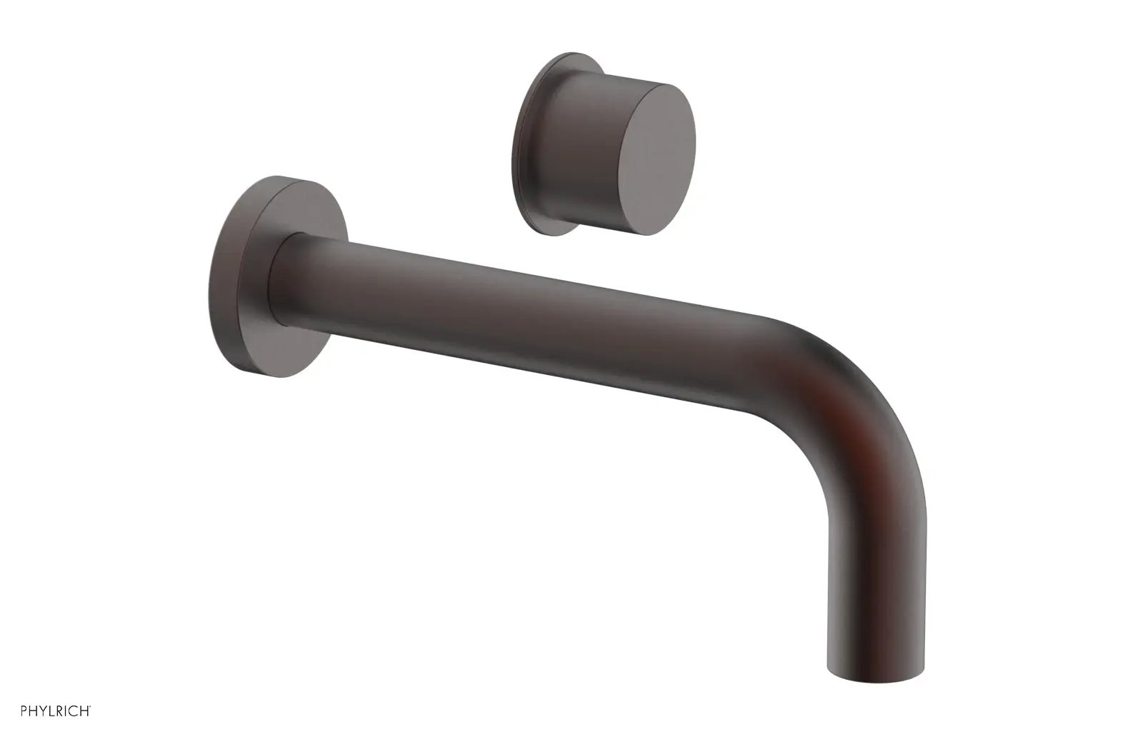 Phylrich Basic II Single Handle Wall Lavatory Set - Smooth Handle by Phylrich