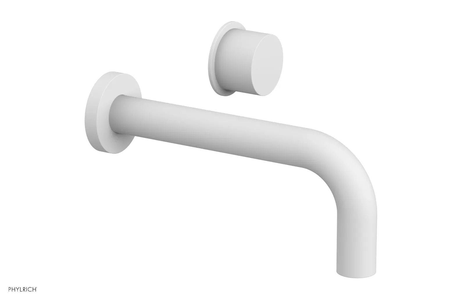 Phylrich Basic II Single Handle Wall Lavatory Set - Smooth Handle by Phylrich