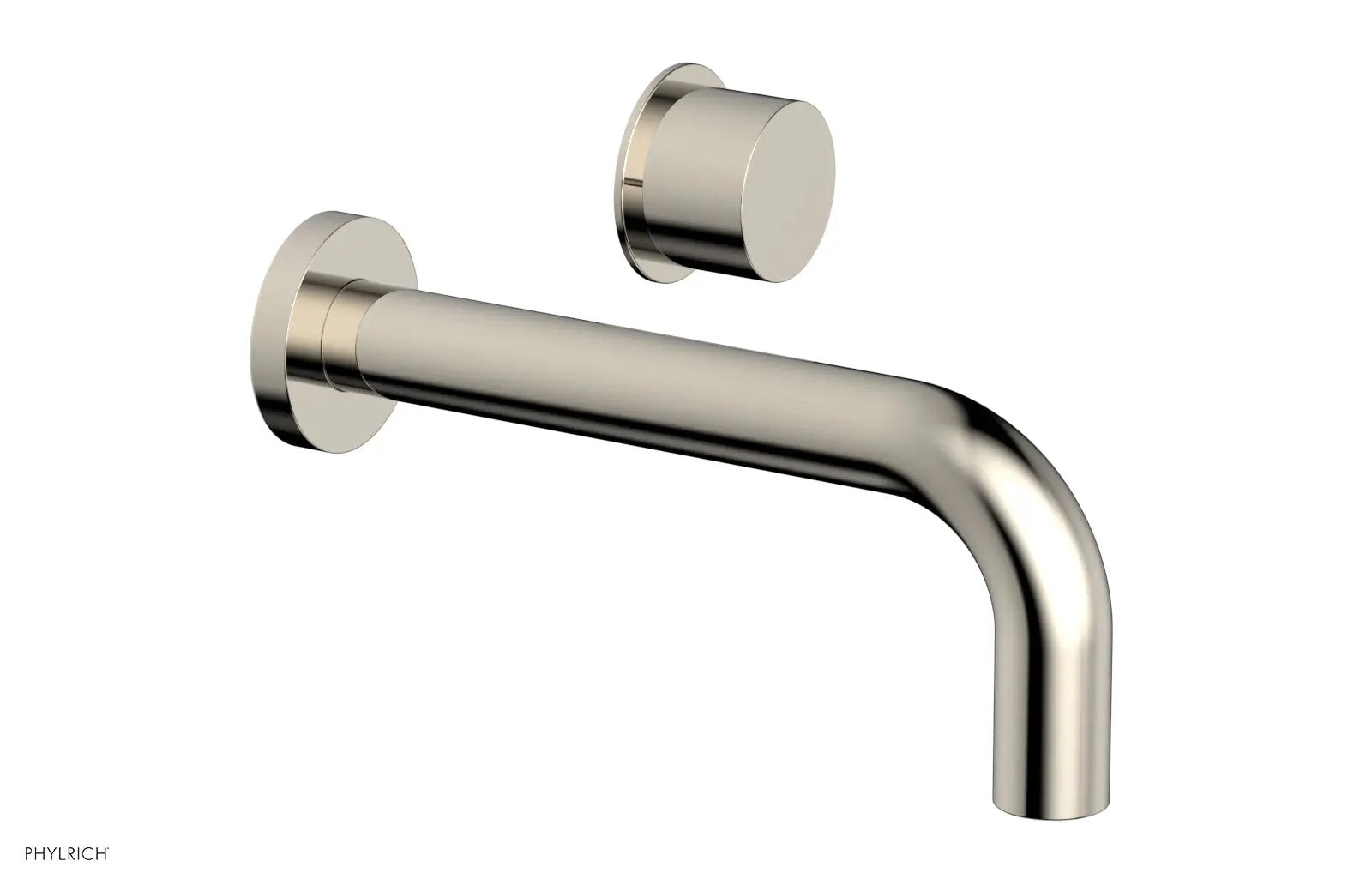 Phylrich Basic II Single Handle Wall Lavatory Set - Smooth Handle by Phylrich
