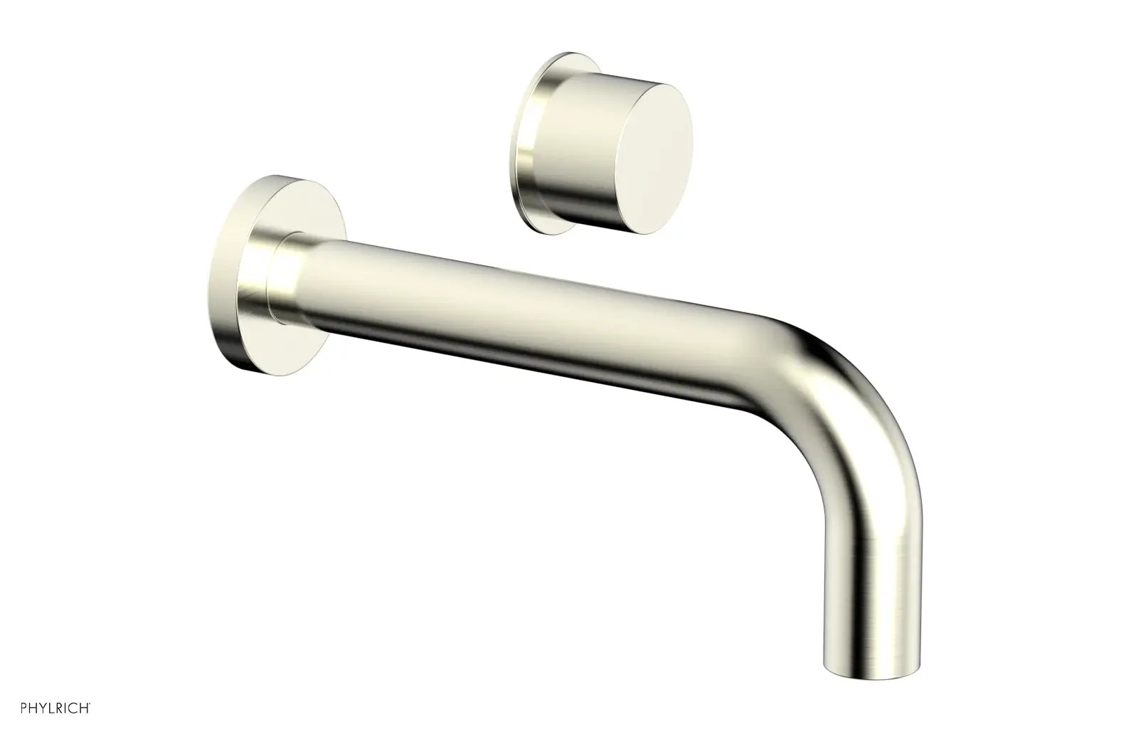 Phylrich Basic II Single Handle Wall Lavatory Set - Smooth Handle by Phylrich