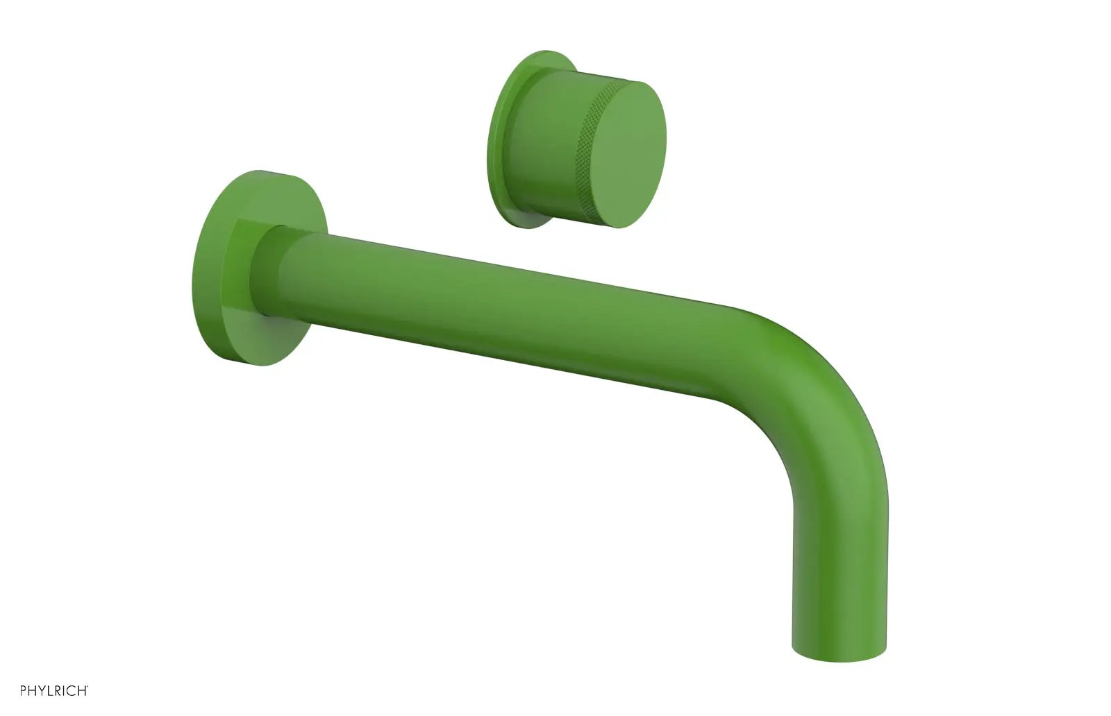 Phylrich Basic II Single Handle Wall Lavatory Set - Knurled Handle by Phylrich
