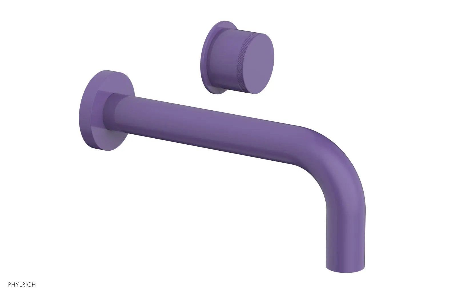 Phylrich Basic II Single Handle Wall Lavatory Set - Knurled Handle by Phylrich