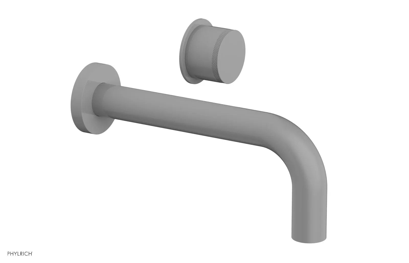 Phylrich Basic II Single Handle Wall Lavatory Set - Knurled Handle by Phylrich