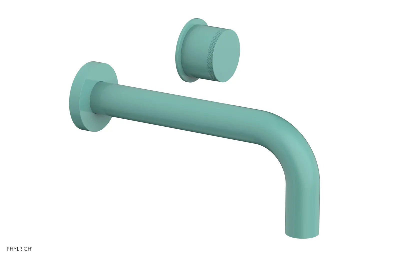 Phylrich Basic II Single Handle Wall Lavatory Set - Knurled Handle by Phylrich
