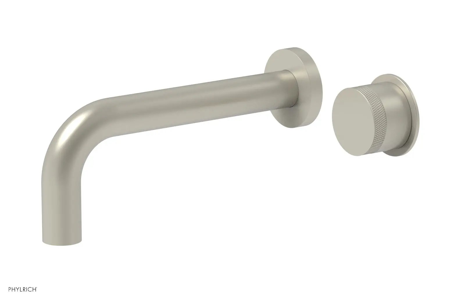 Phylrich Basic II Single Handle Wall Lavatory Set - Knurled Handle by Phylrich