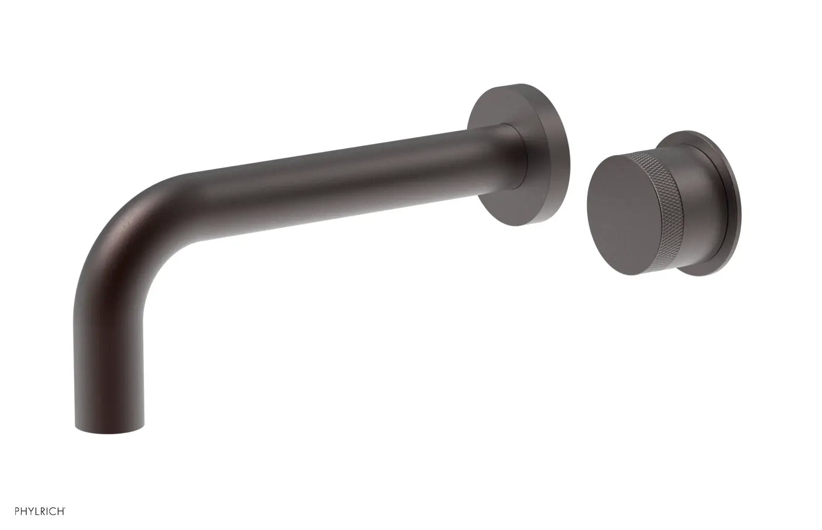 Phylrich Basic II Single Handle Wall Lavatory Set - Knurled Handle by Phylrich