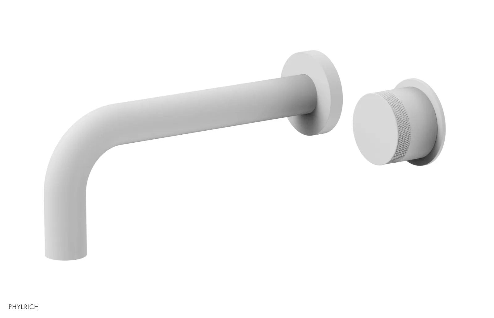 Phylrich Basic II Single Handle Wall Lavatory Set - Knurled Handle by Phylrich