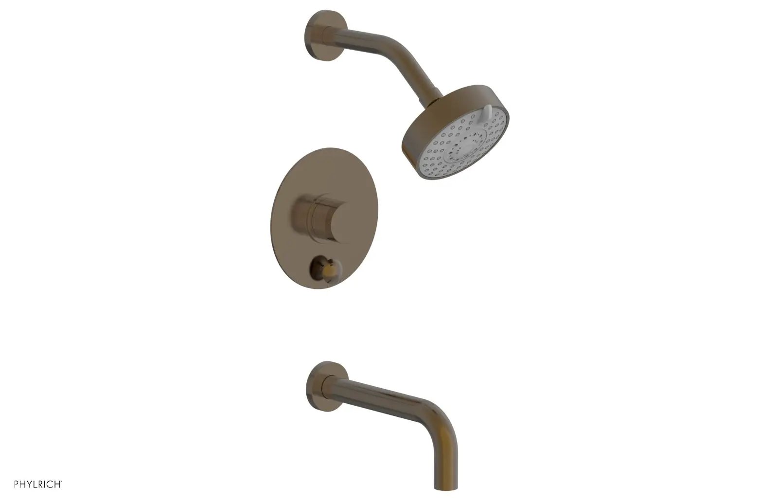 Phylrich BASIC II Pressure Balance Tub and Shower Set by Phylrich