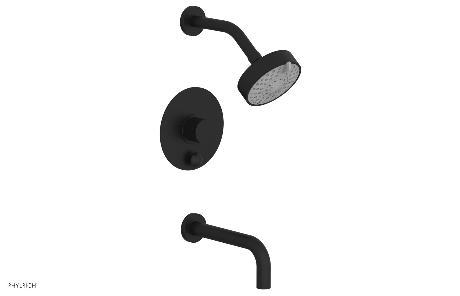 Phylrich BASIC II Pressure Balance Tub and Shower Set by Phylrich