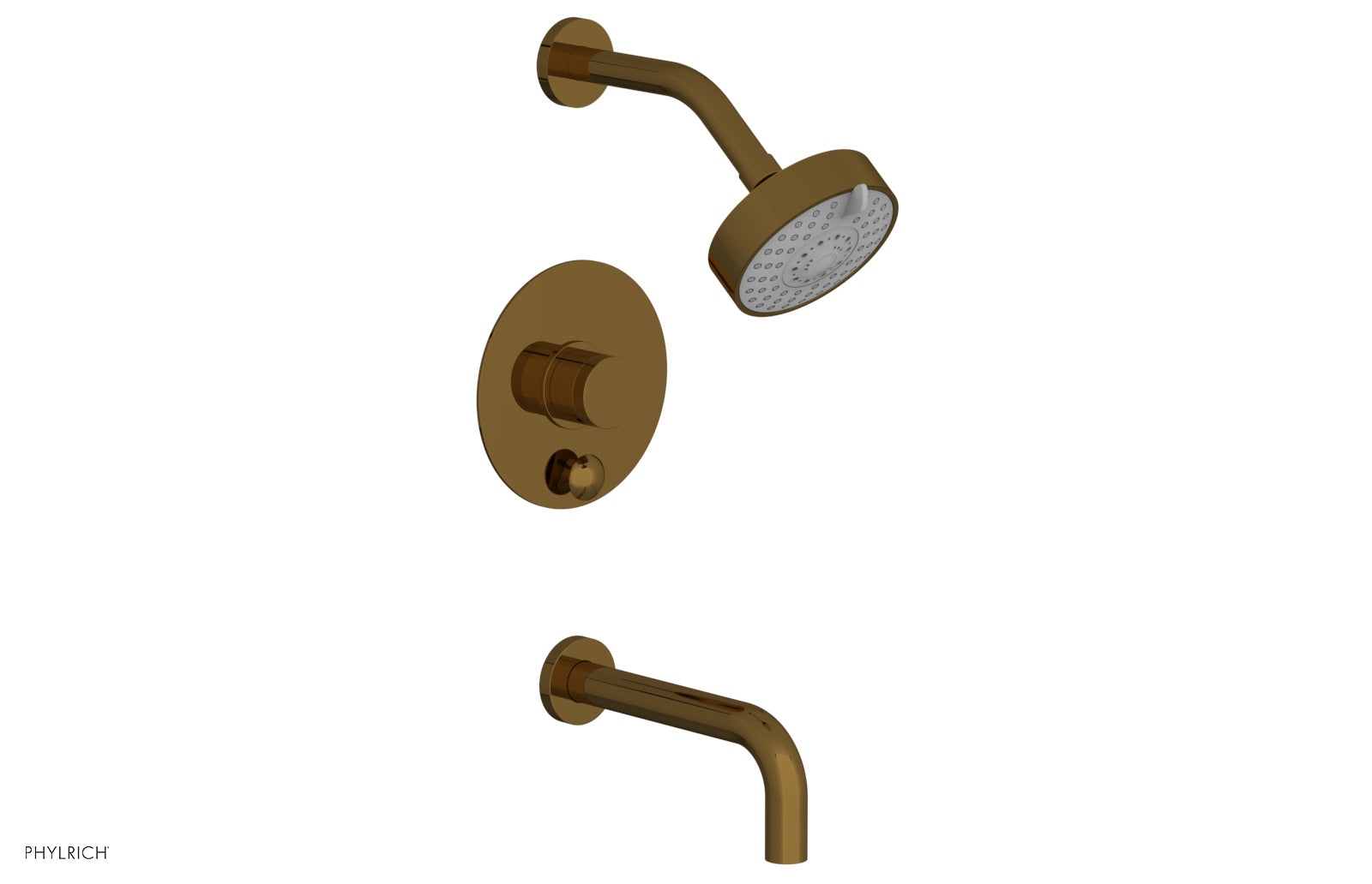 Phylrich BASIC II Pressure Balance Tub and Shower Set by Phylrich