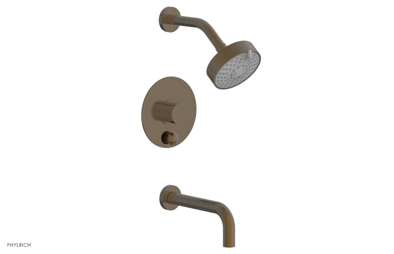 Phylrich BASIC II Pressure Balance Tub and Shower Set by Phylrich