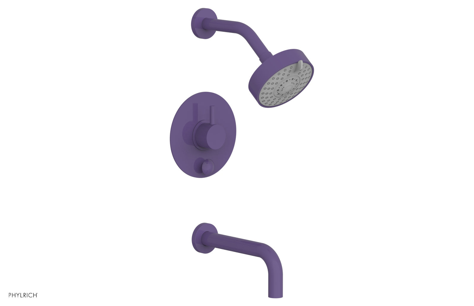 Phylrich BASIC II Pressure Balance Tub and Shower Set