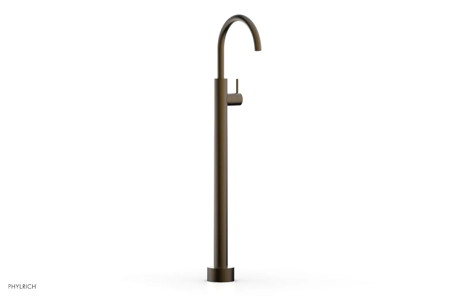 Phylrich BASIC II Tall Floor Mount Tub Filler - Lever Handle by Phylrich