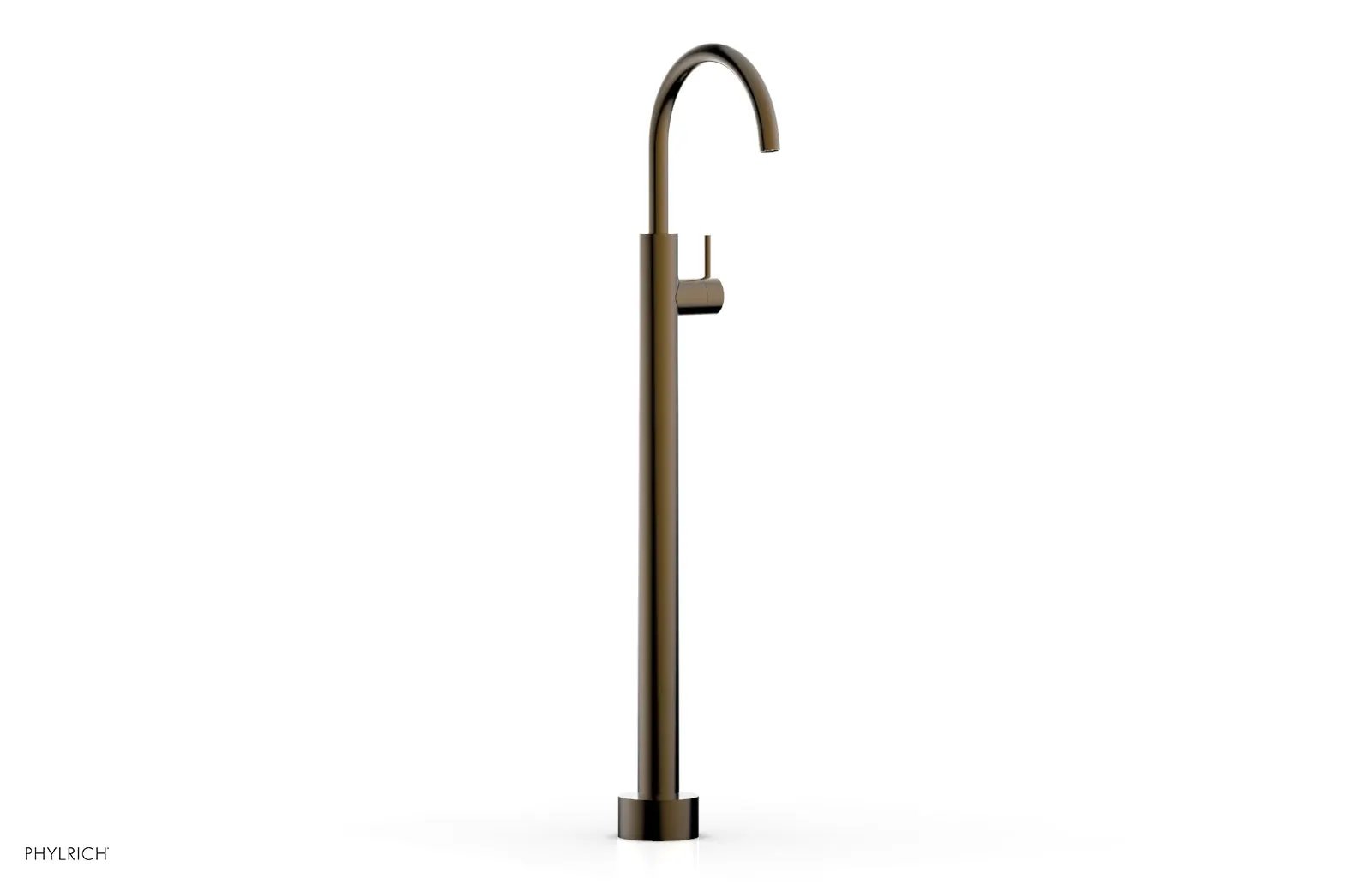 Phylrich BASIC II Tall Floor Mount Tub Filler - Lever Handle by Phylrich