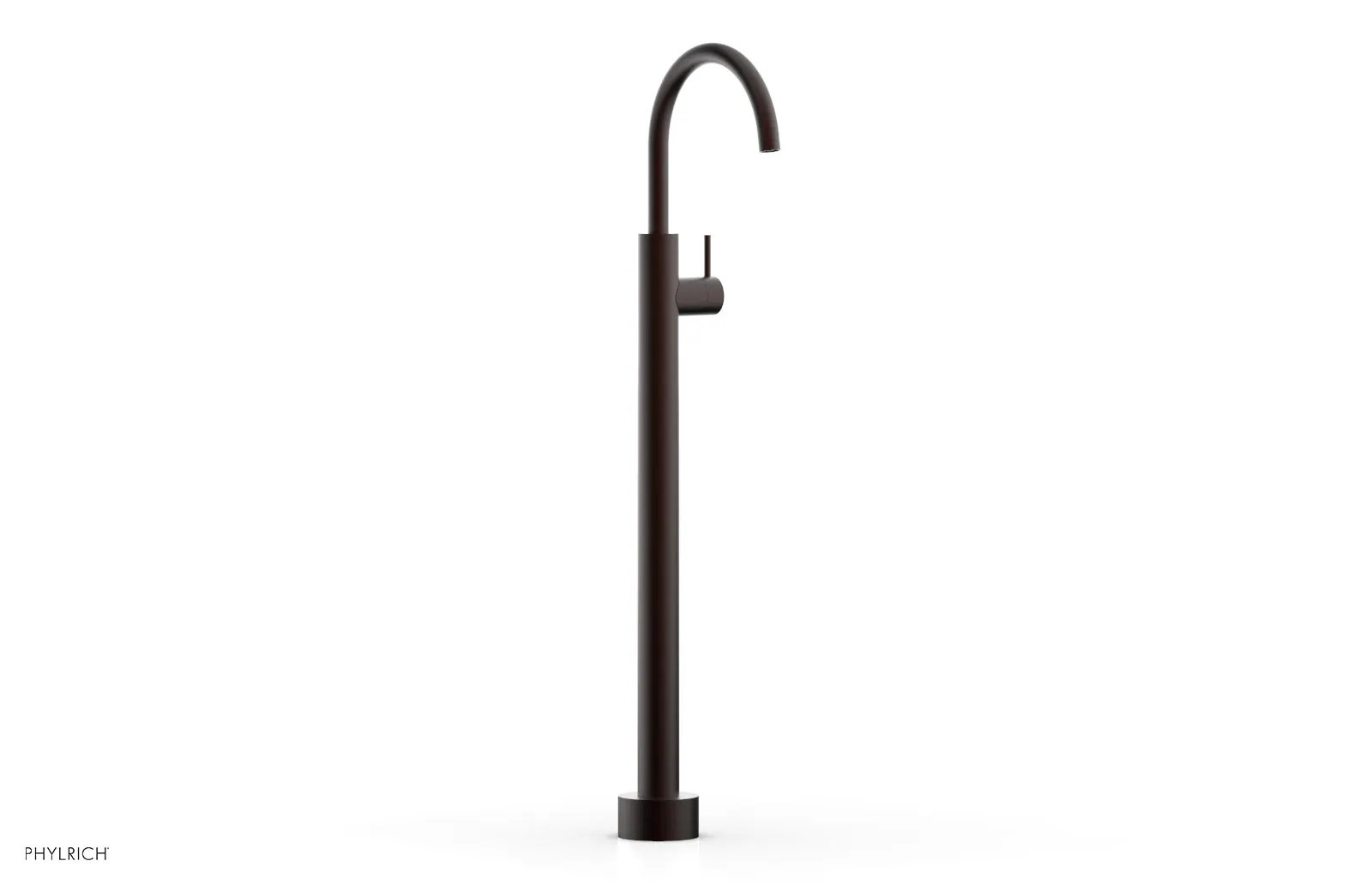 Phylrich BASIC II Tall Floor Mount Tub Filler - Lever Handle by Phylrich