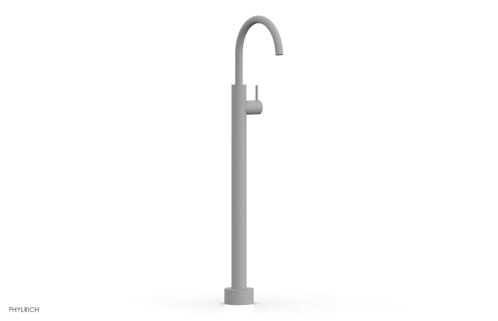Phylrich BASIC II Tall Floor Mount Tub Filler - Lever Handle by Phylrich