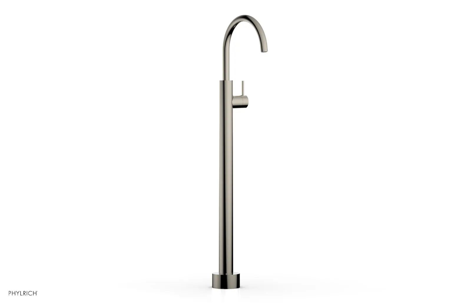 Phylrich BASIC II Tall Floor Mount Tub Filler - Lever Handle by Phylrich