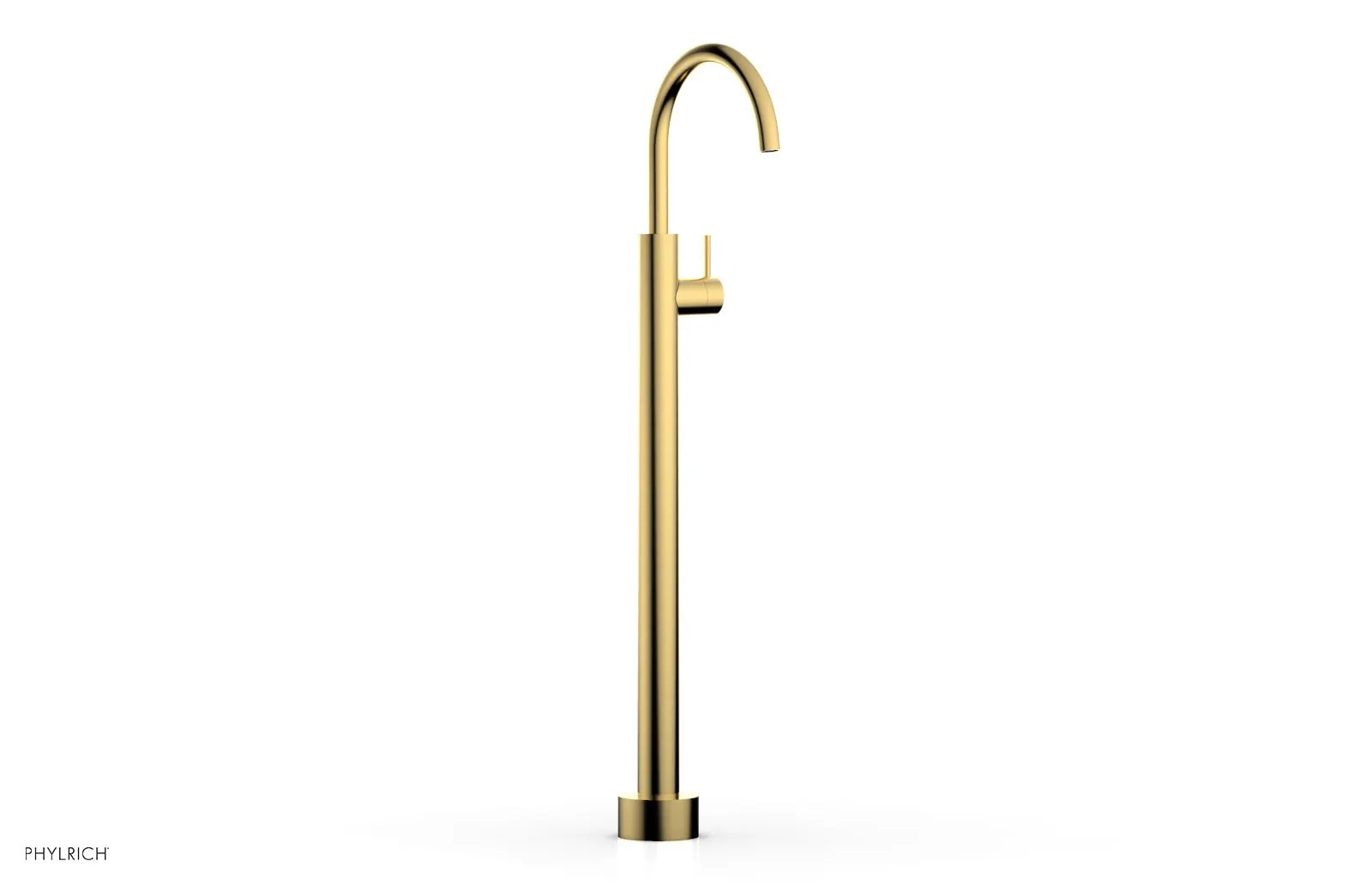 Phylrich BASIC II Tall Floor Mount Tub Filler - Lever Handle by Phylrich