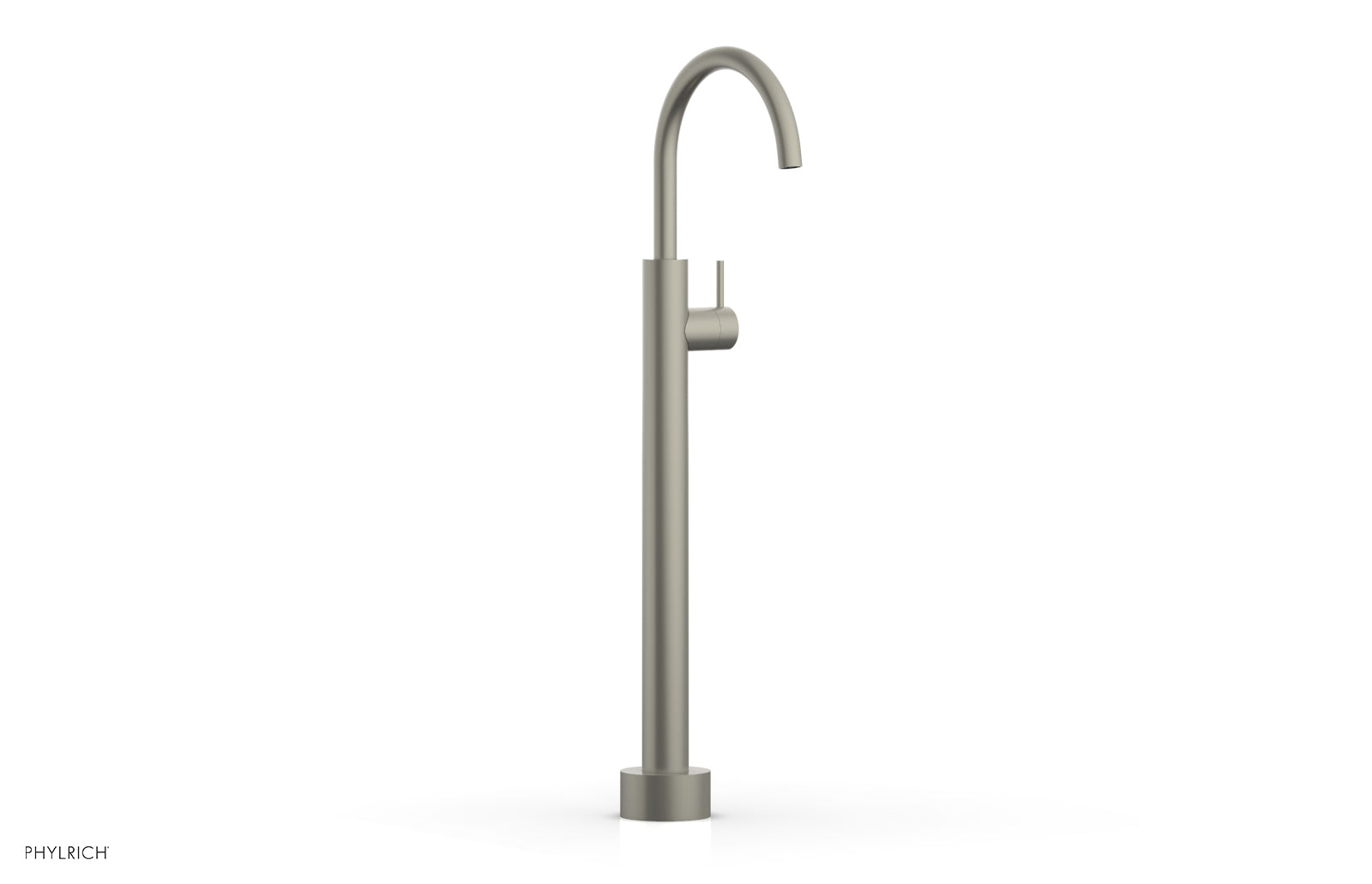 Phylrich BASIC II Low Floor Mount Tub Filler - Lever Handle