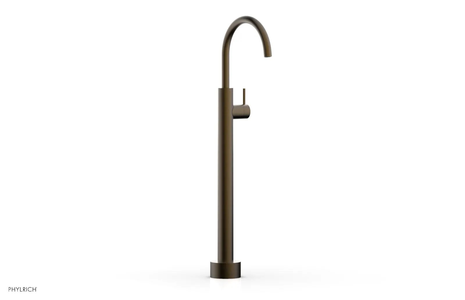 Phylrich BASIC II Low Floor Mount Tub Filler - Lever Handle by Phylrich