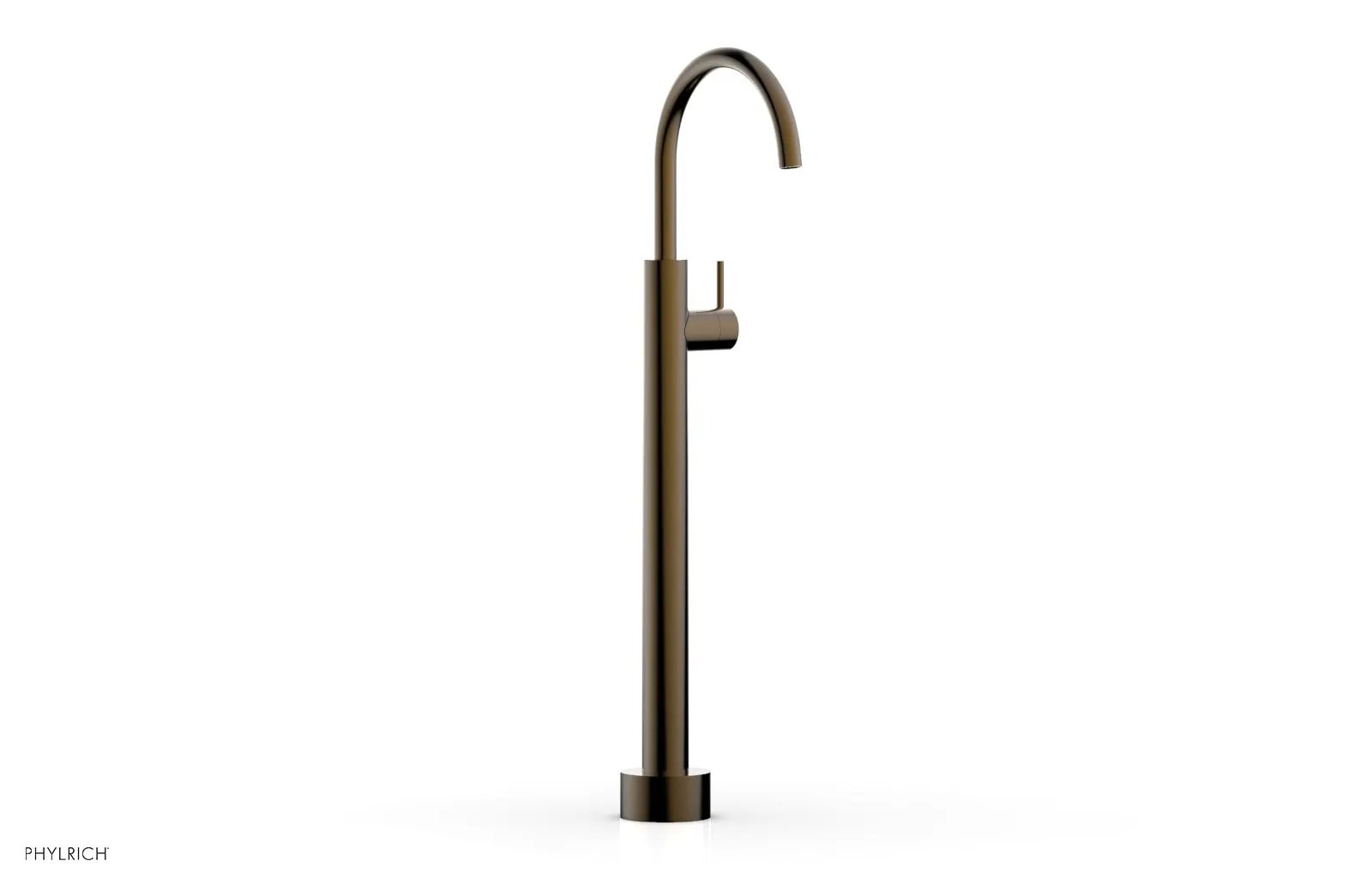 Phylrich BASIC II Low Floor Mount Tub Filler - Lever Handle by Phylrich
