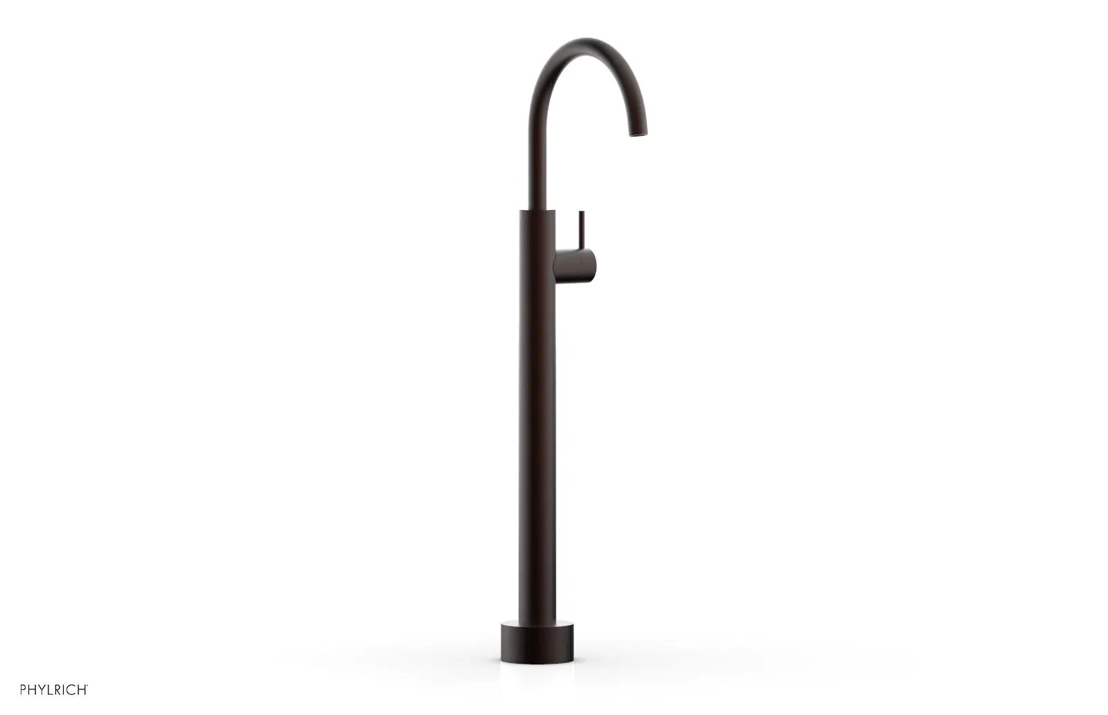 Phylrich BASIC II Low Floor Mount Tub Filler - Lever Handle by Phylrich
