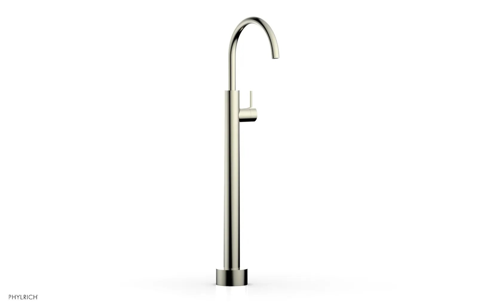 Phylrich BASIC II Low Floor Mount Tub Filler - Lever Handle by Phylrich