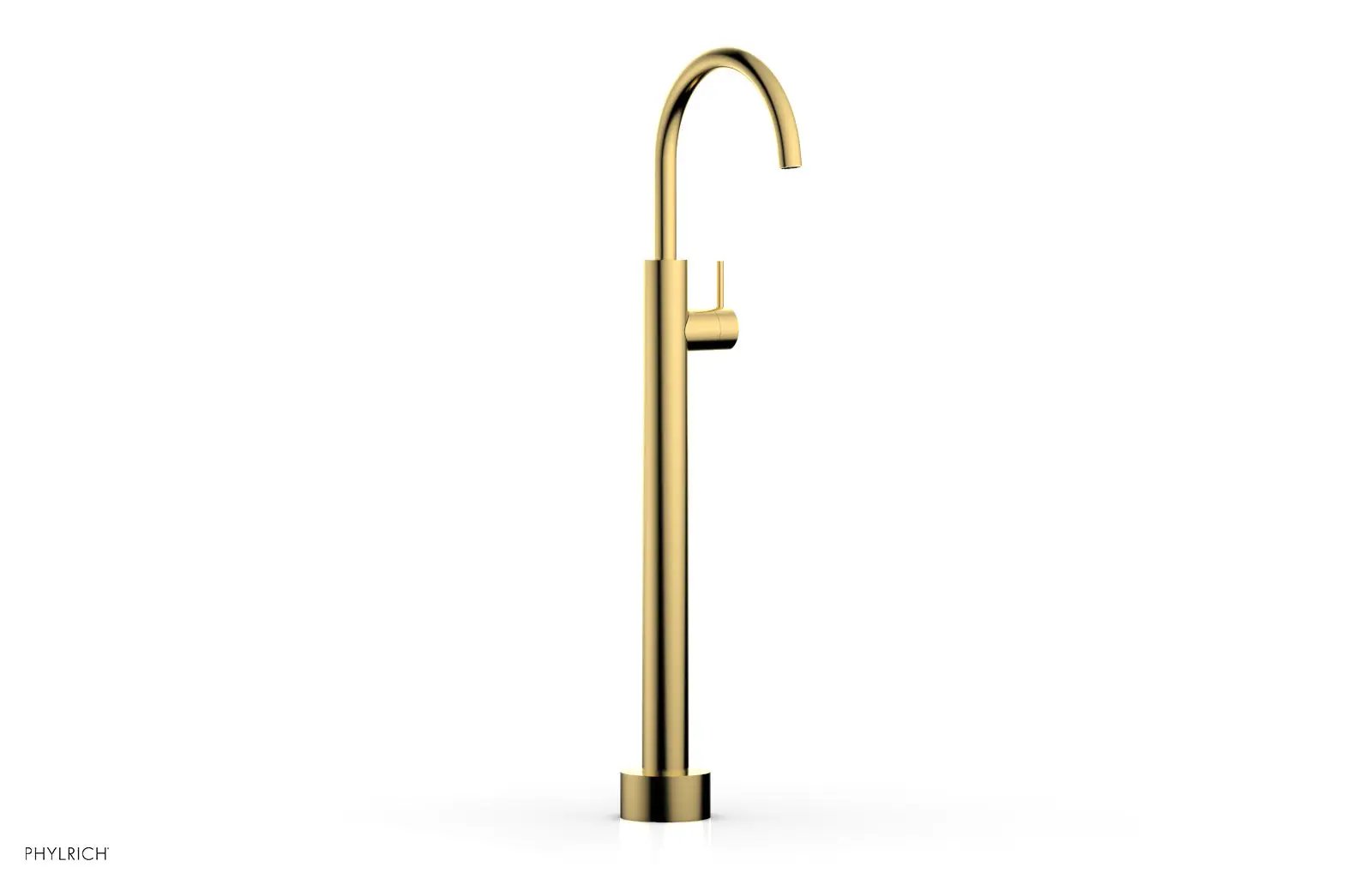 Phylrich BASIC II Low Floor Mount Tub Filler - Lever Handle by Phylrich