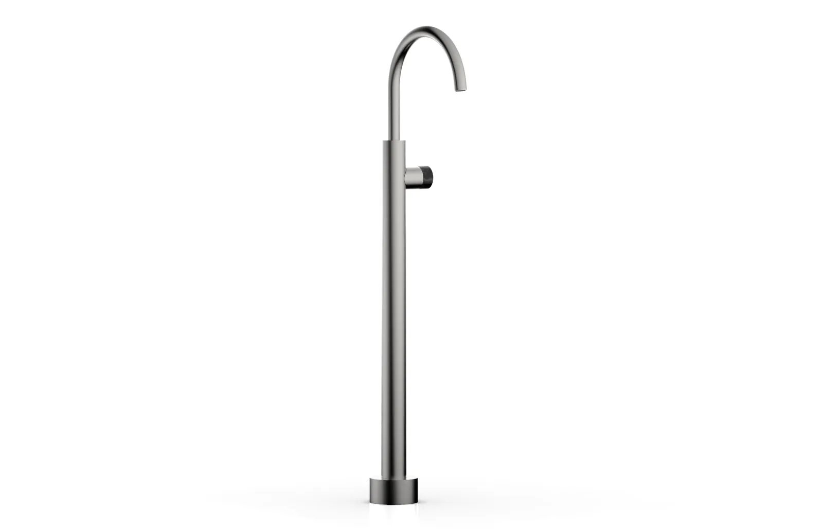 Phylrich BASIC II Tall Floor Mount Tub Filler - Marble Handle by Phylrich