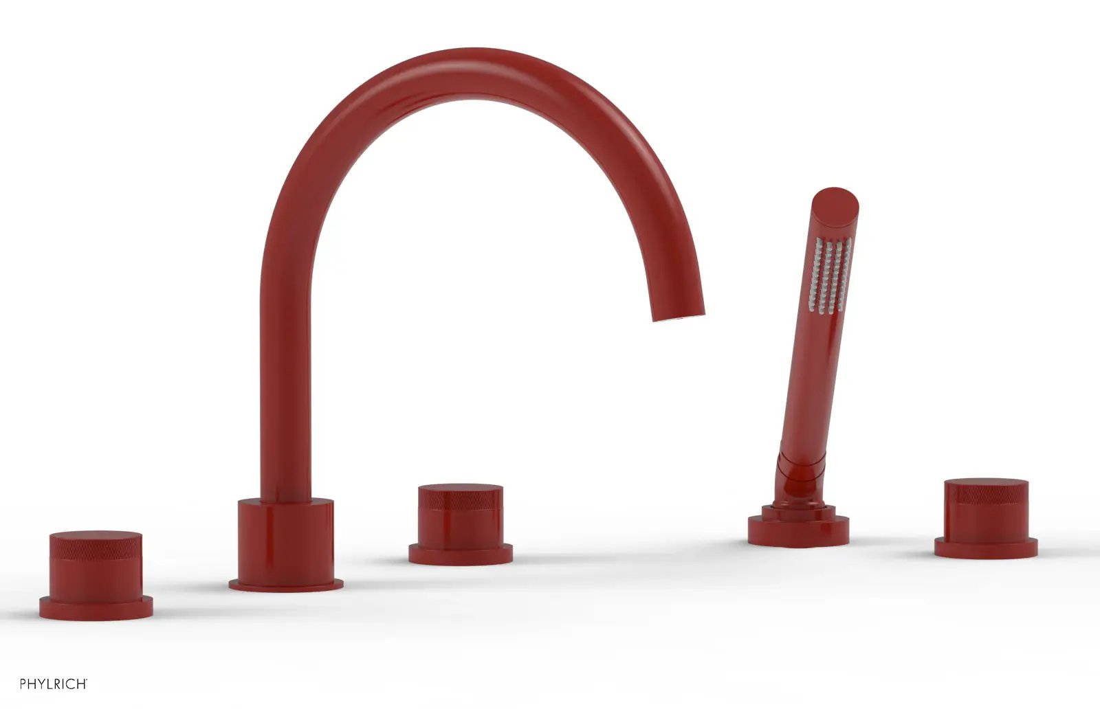 Phylrich BASIC II Deck Tub Set with Hand Shower by Phylrich