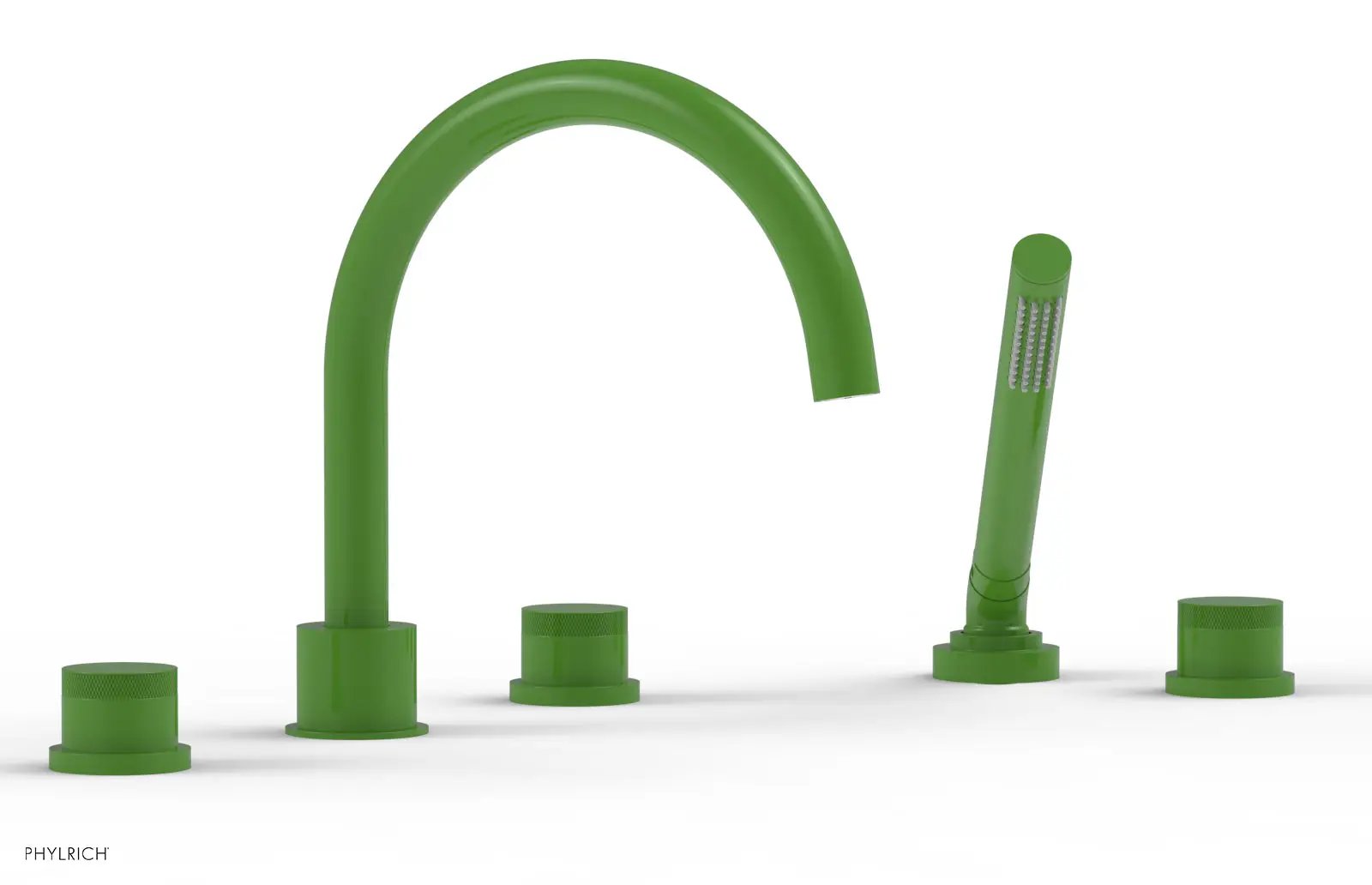 Phylrich BASIC II Deck Tub Set with Hand Shower by Phylrich