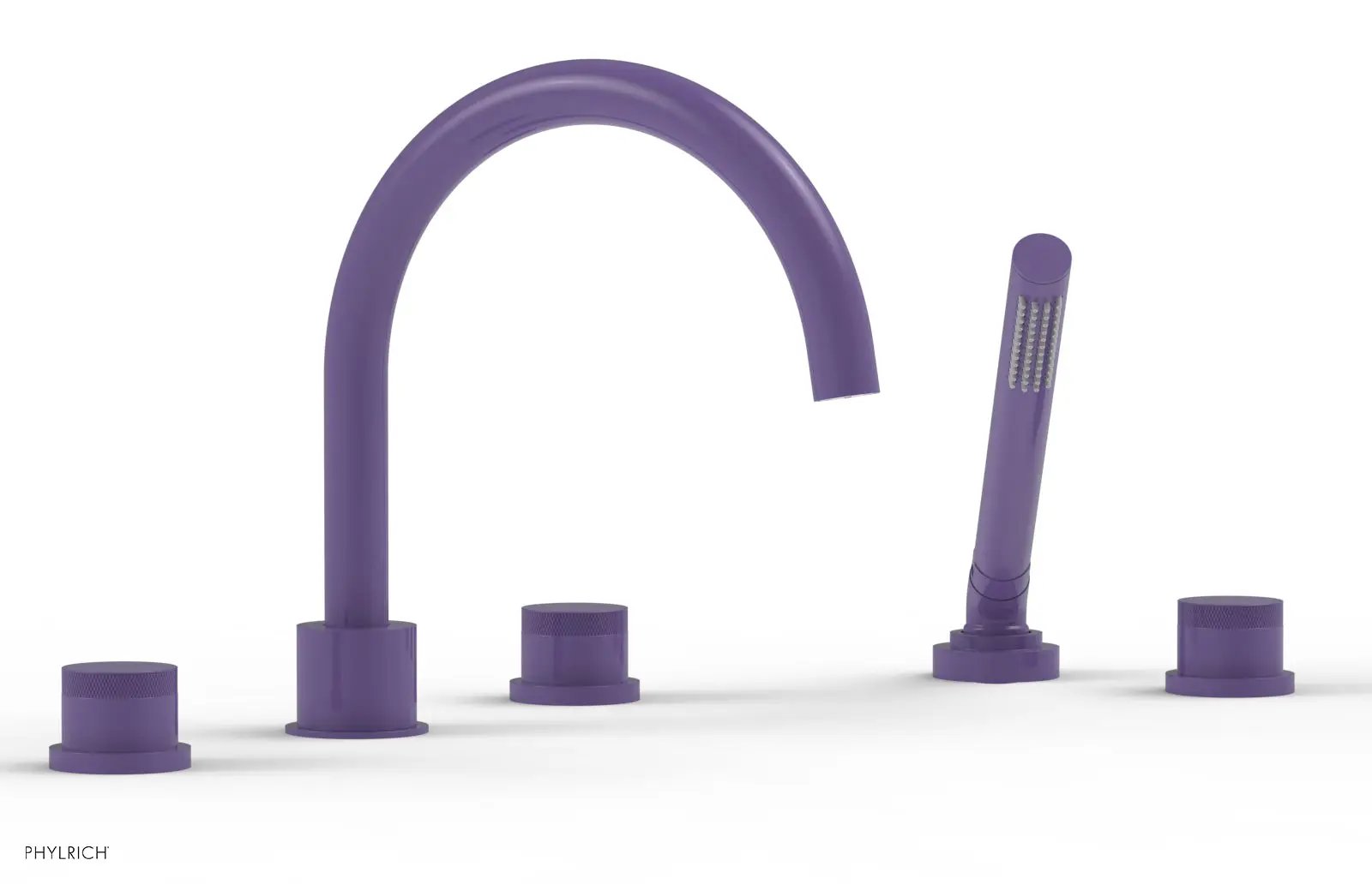 Phylrich BASIC II Deck Tub Set with Hand Shower by Phylrich