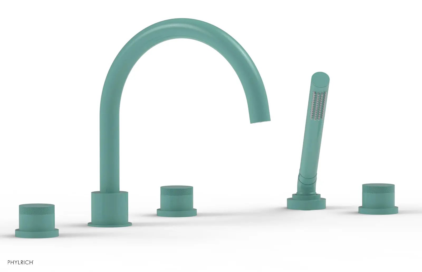 Phylrich BASIC II Deck Tub Set with Hand Shower by Phylrich