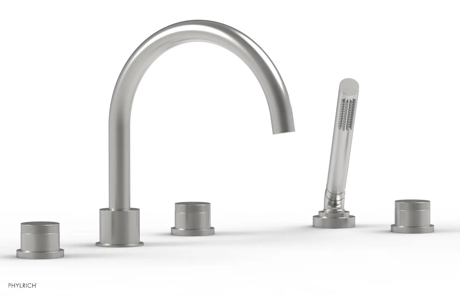 Phylrich BASIC II Deck Tub Set with Hand Shower by Phylrich
