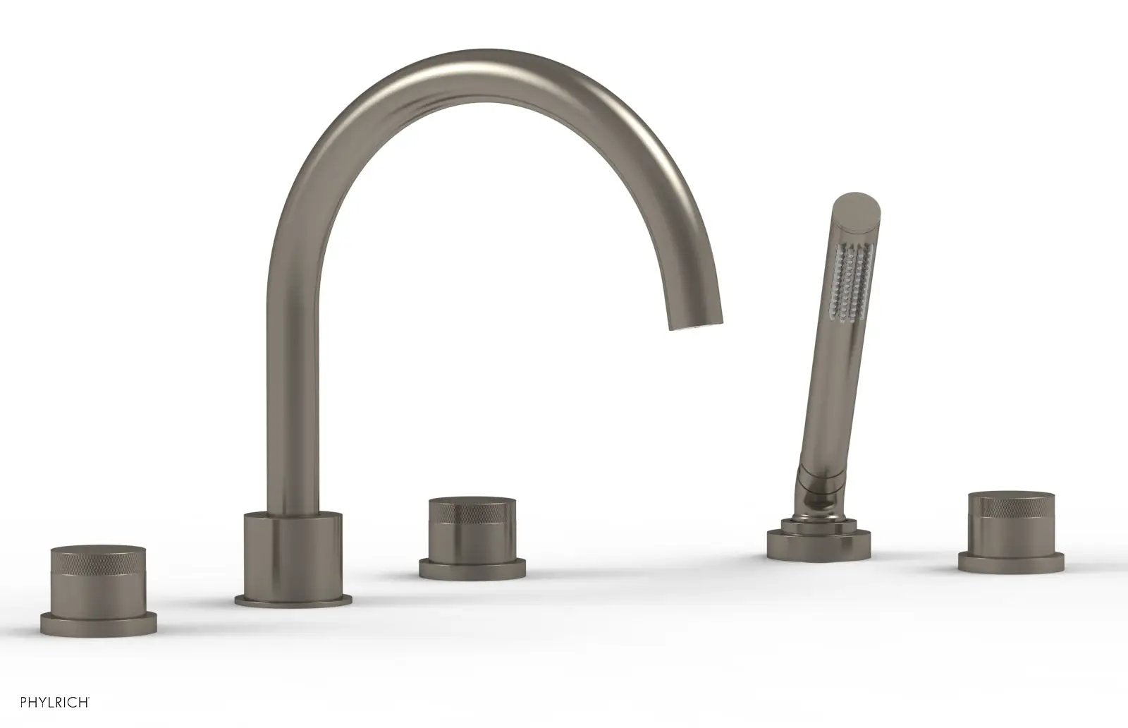 Phylrich BASIC II Deck Tub Set with Hand Shower by Phylrich