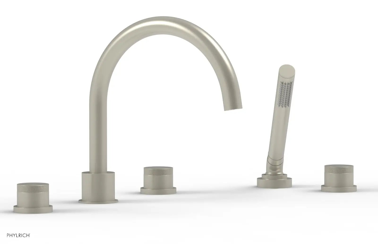 Phylrich BASIC II Deck Tub Set with Hand Shower by Phylrich