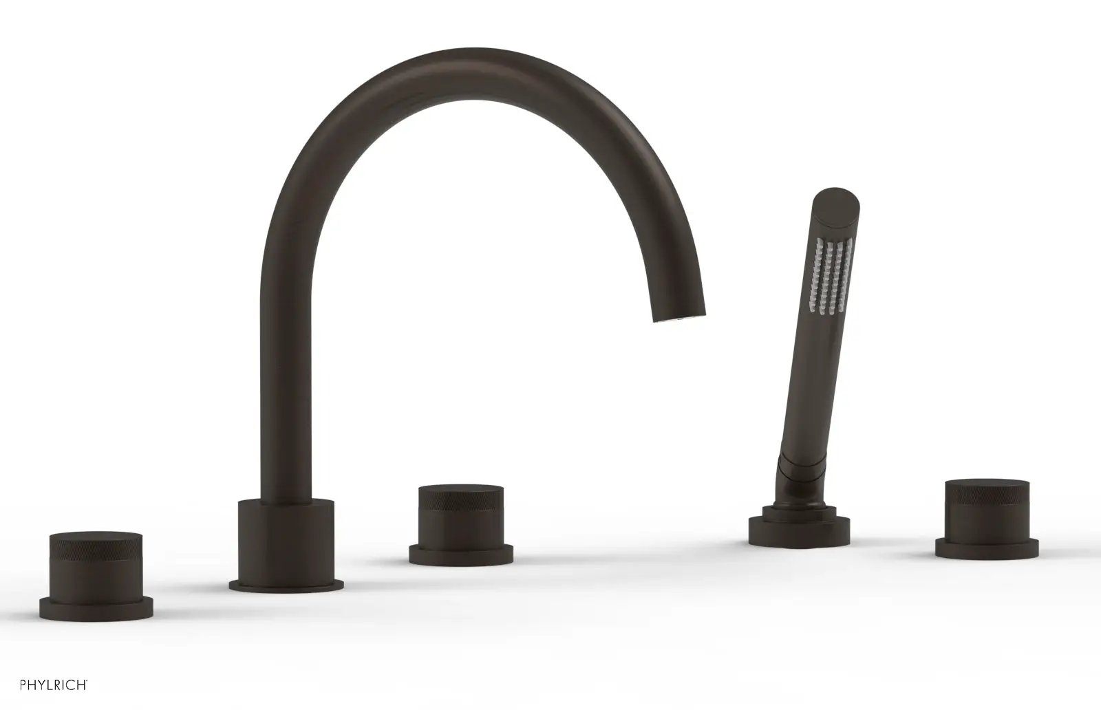 Phylrich BASIC II Deck Tub Set with Hand Shower by Phylrich
