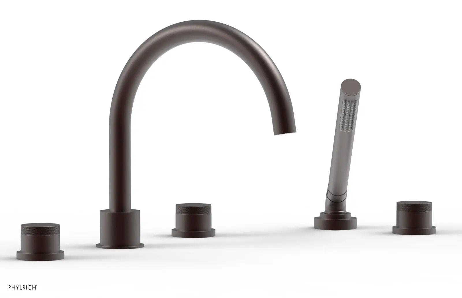 Phylrich BASIC II Deck Tub Set with Hand Shower by Phylrich