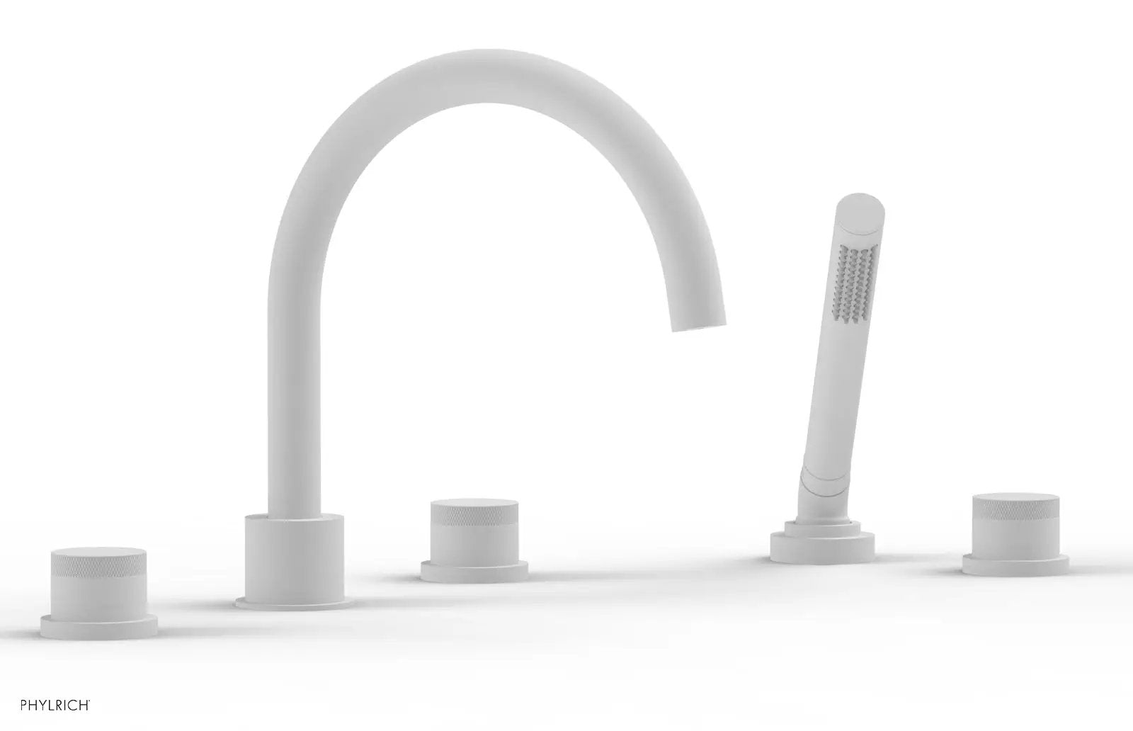Phylrich BASIC II Deck Tub Set with Hand Shower by Phylrich