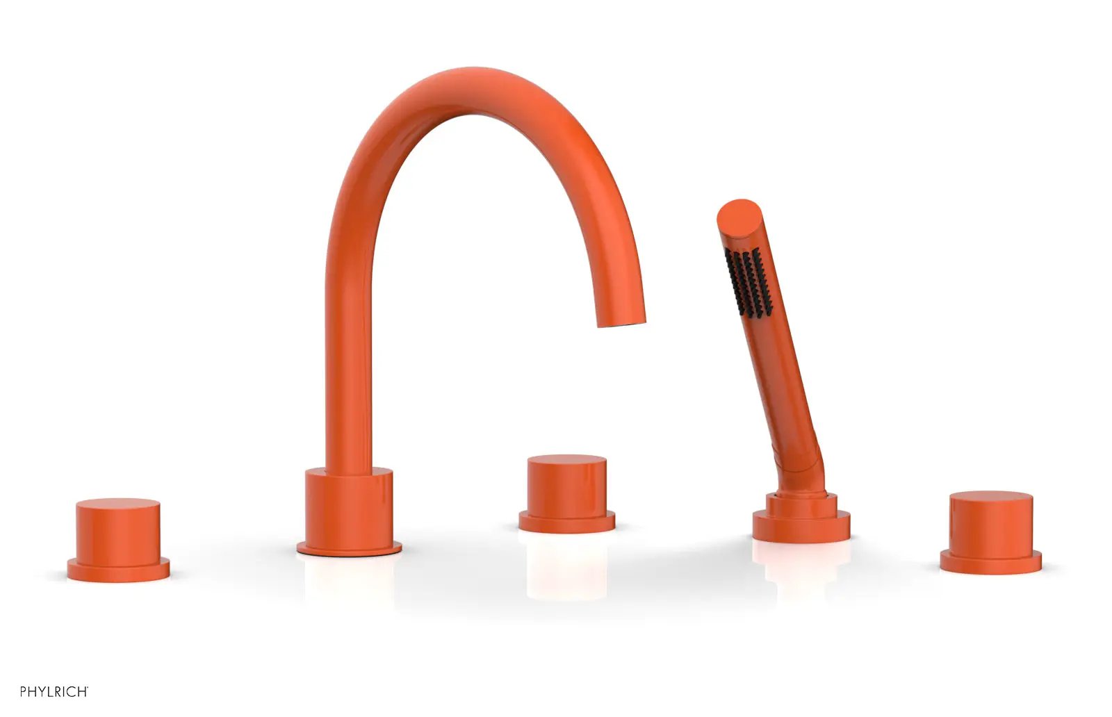 Phylrich BASIC II Deck Tub Set with Hand Shower by Phylrich