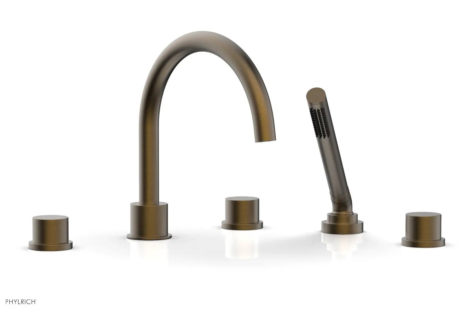 Phylrich BASIC II Deck Tub Set with Hand Shower by Phylrich