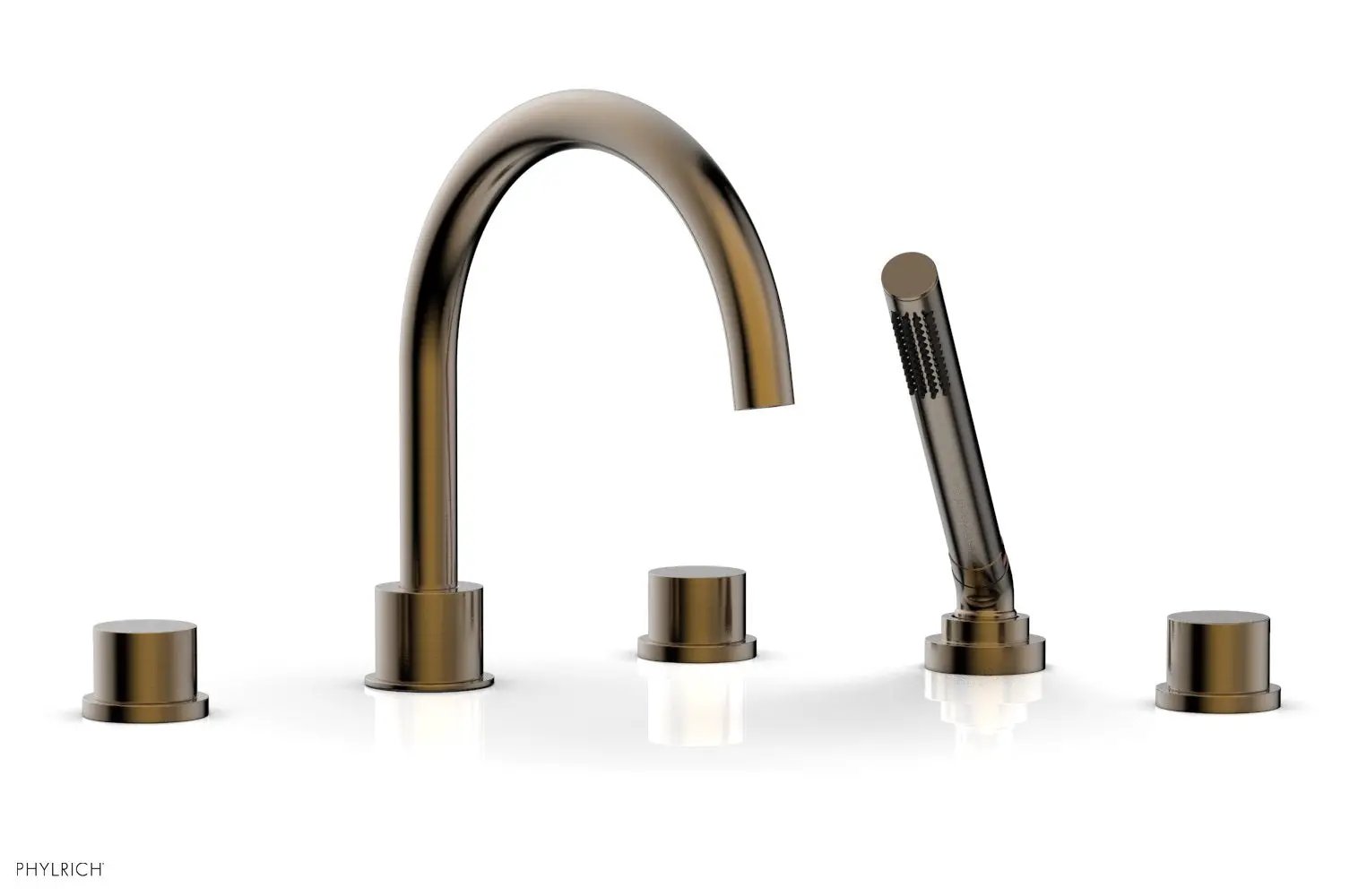 Phylrich BASIC II Deck Tub Set with Hand Shower by Phylrich