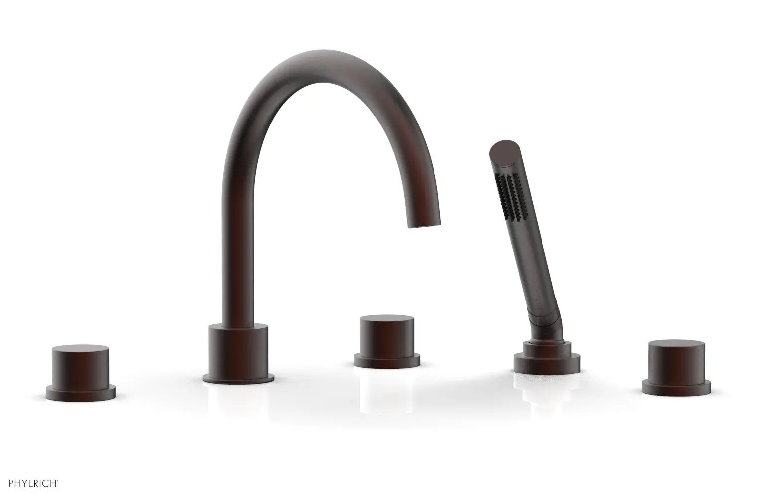 Phylrich BASIC II Deck Tub Set with Hand Shower by Phylrich