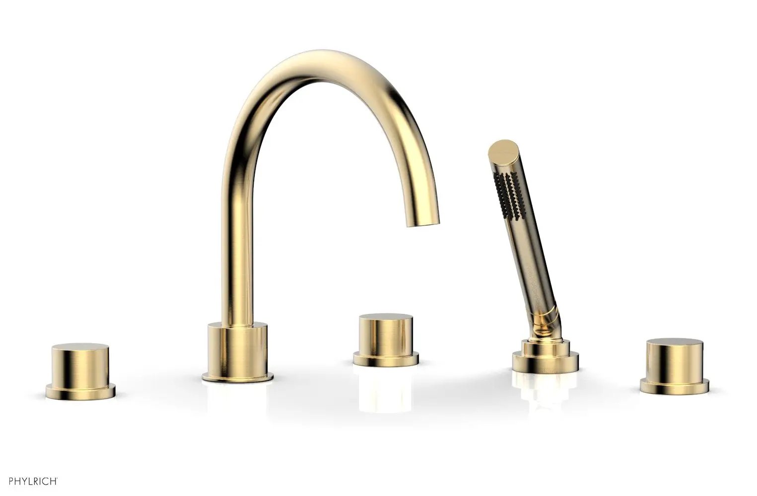 Phylrich BASIC II Deck Tub Set with Hand Shower by Phylrich