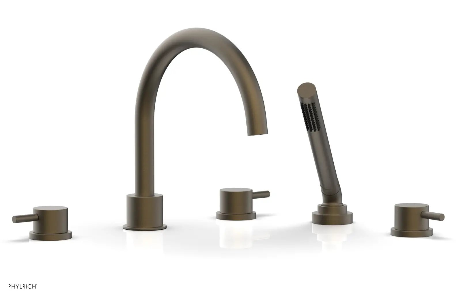 Phylrich BASIC II Deck Tub Set with Hand Shower by Phylrich