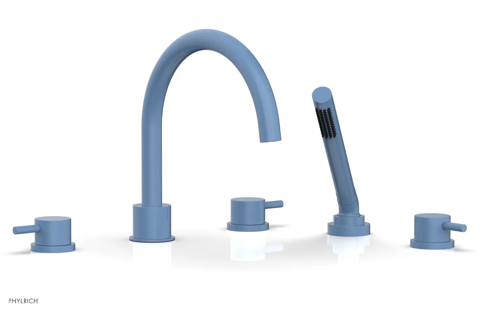 Phylrich BASIC II Deck Tub Set with Hand Shower by Phylrich