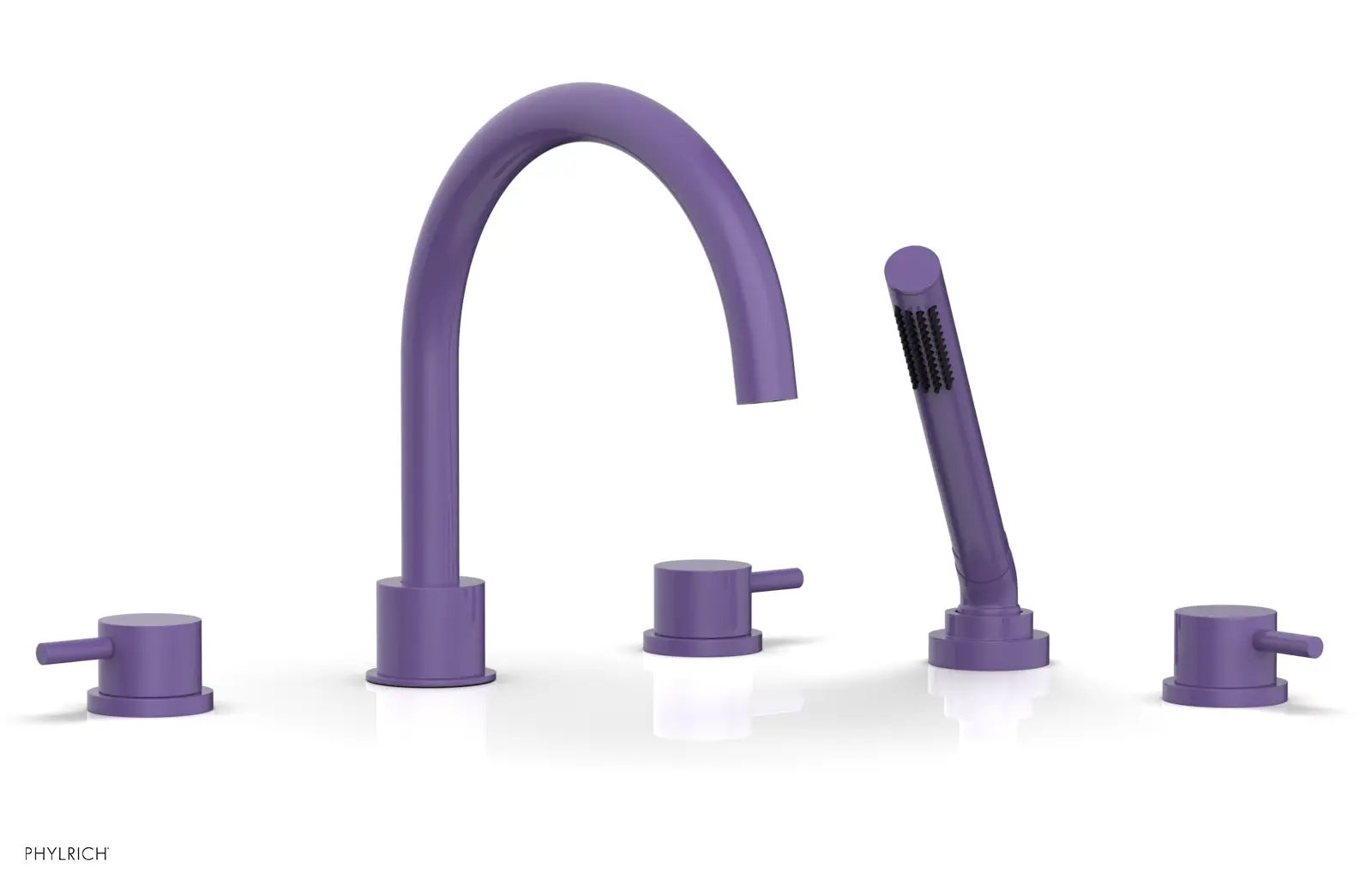 Phylrich BASIC II Deck Tub Set with Hand Shower by Phylrich