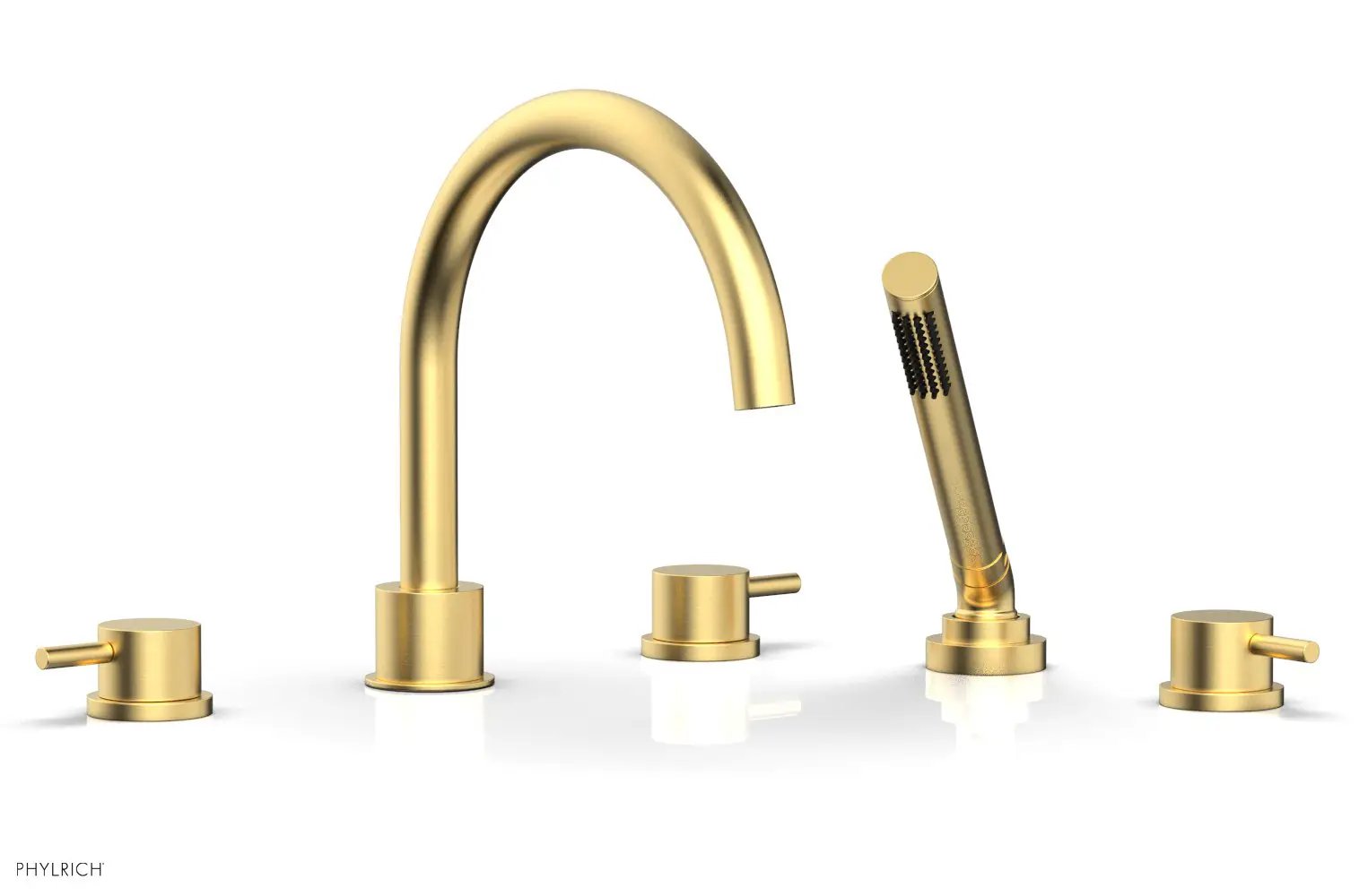 Phylrich BASIC II Deck Tub Set with Hand Shower by Phylrich